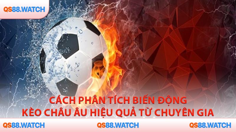 Cách phân tích biến động kèo châu Âu hiệu quả từ chuyên gia